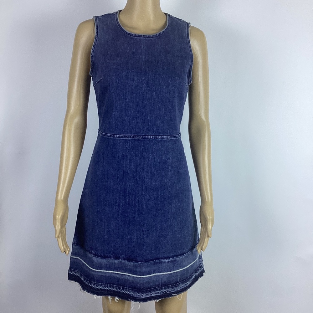 Theory "Raneid D" denim dress in indigo NWT Size 8